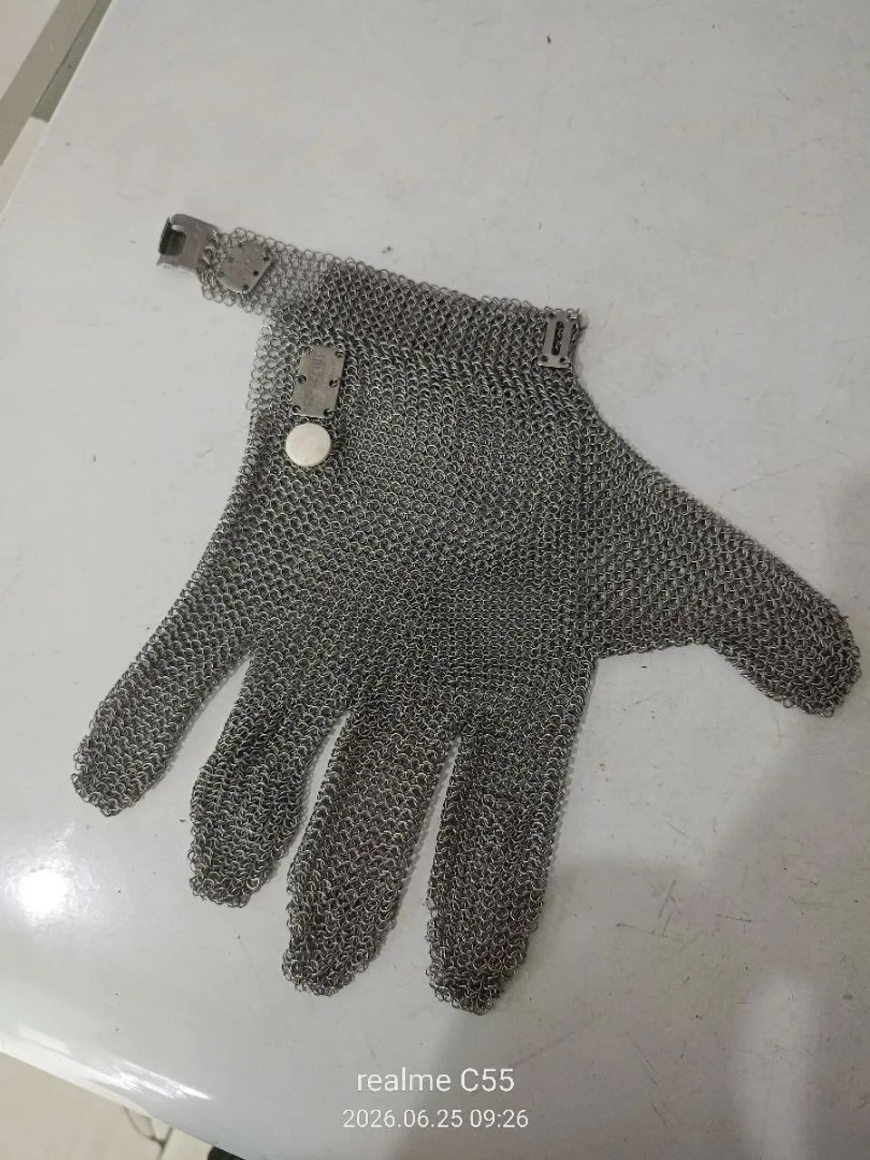 Estou vendendo essa luva de açougueiro 