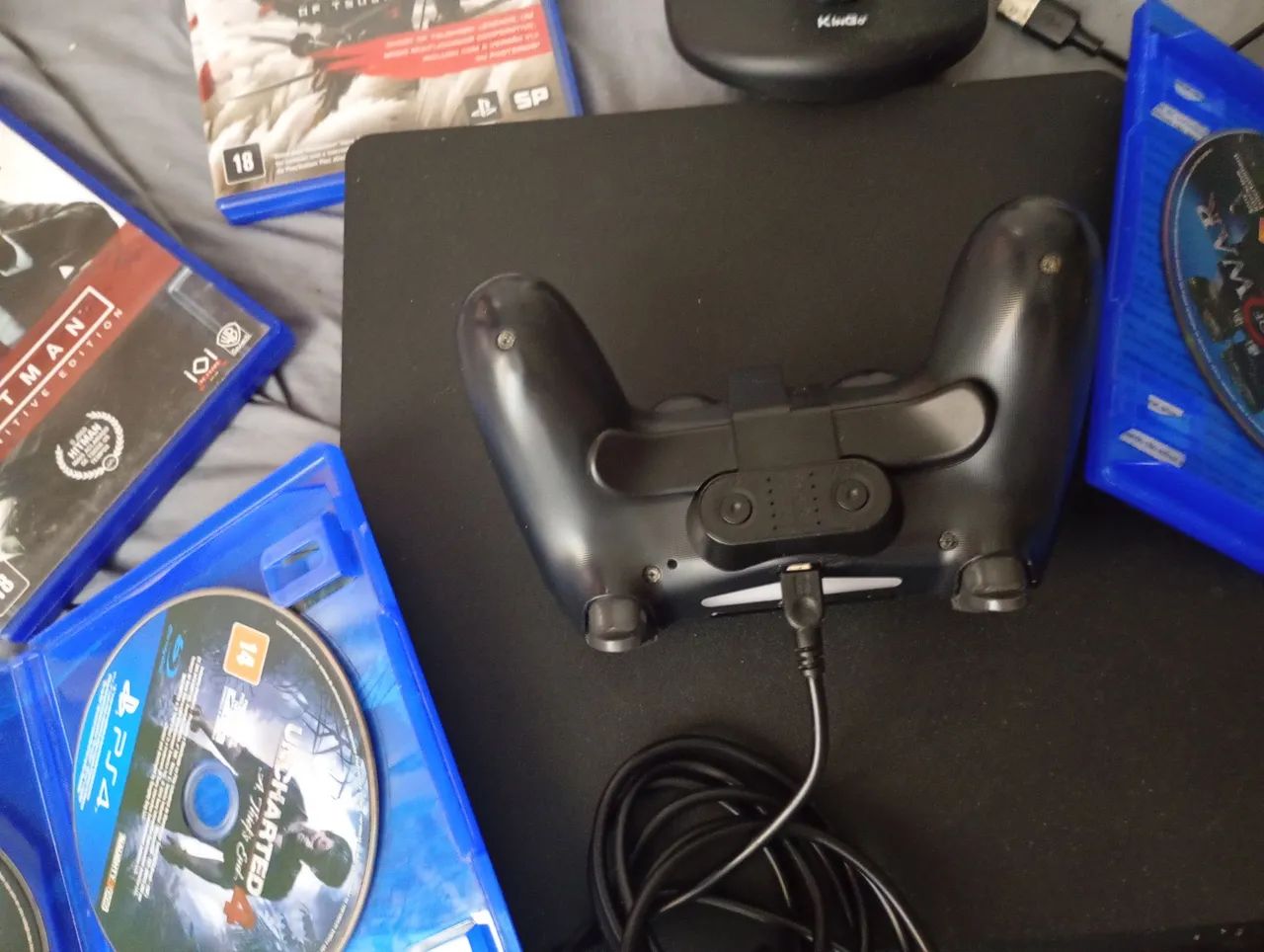 Ps4 slim+ headset havit - Foto 3