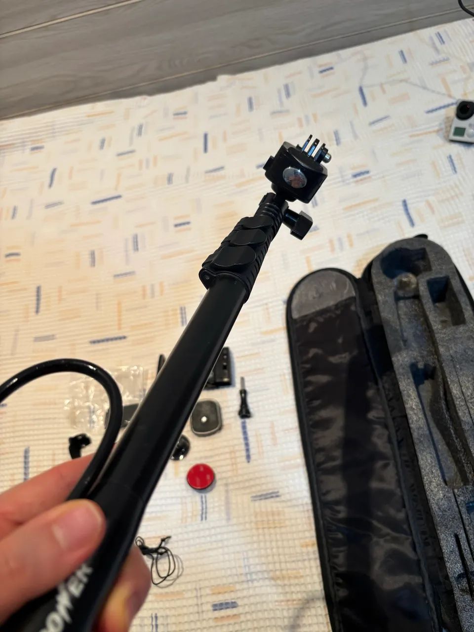 Bastão para selfie - Quikpod (perfeito estado) - Foto 3