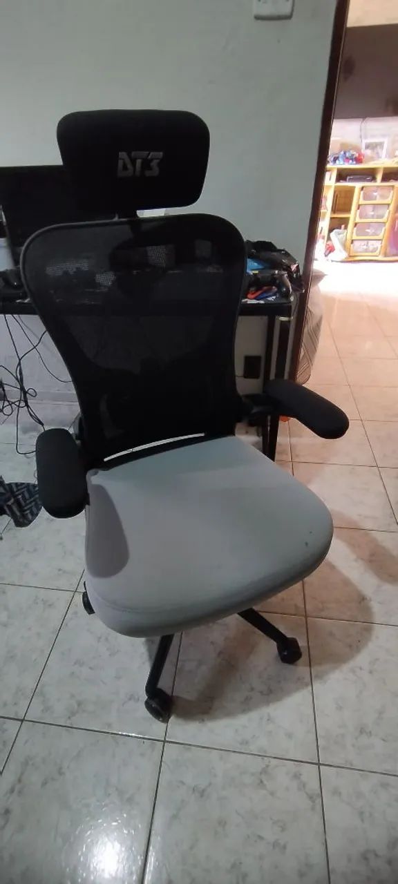 Cadeira de Escritório Ergonômica DT3 Vita<br>Cadeira de Escritório Ergonômica, DT3 Vita 
