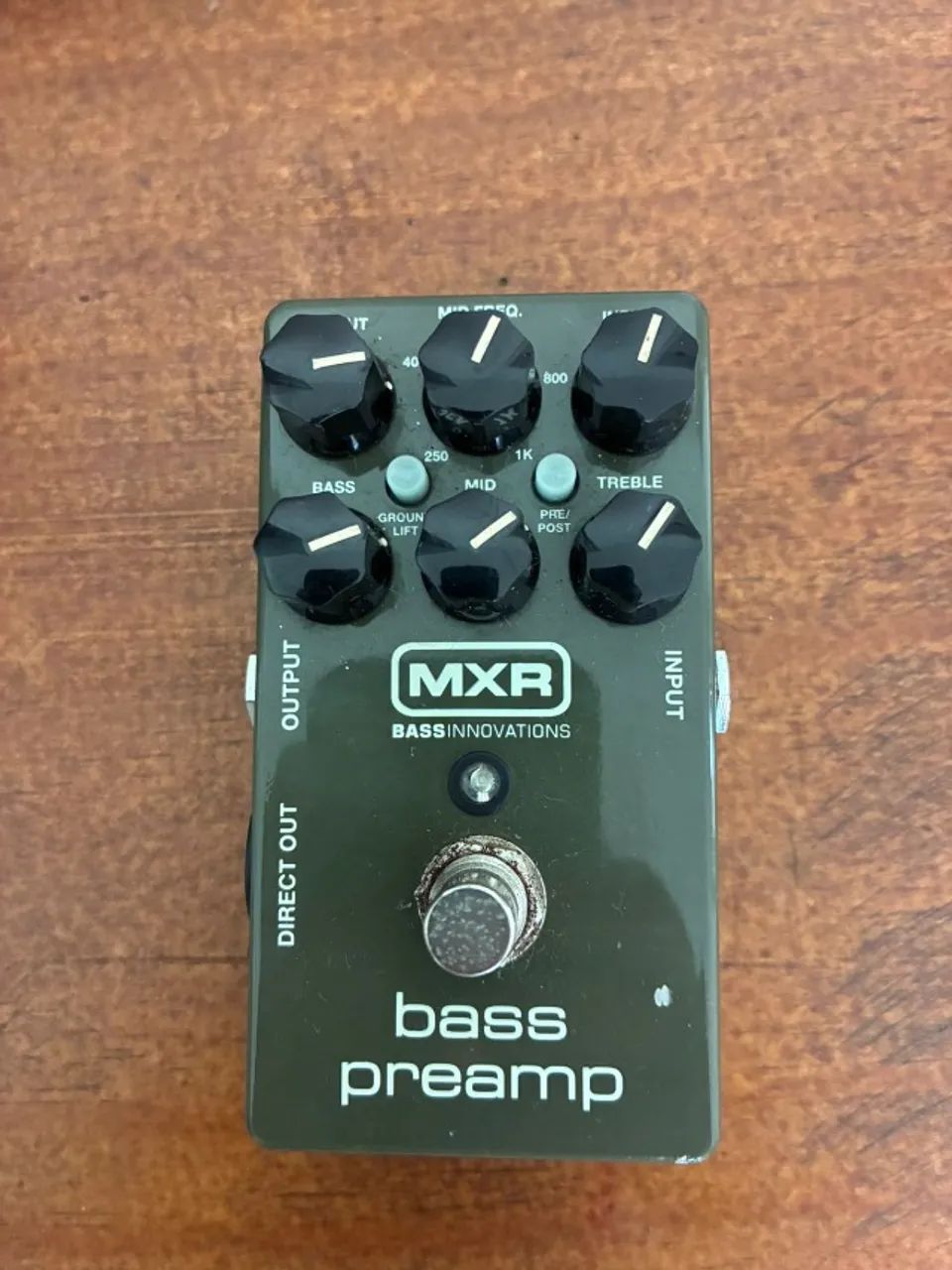 pedal mxr bass preamp M81 - Instrumentos musicais - Graça