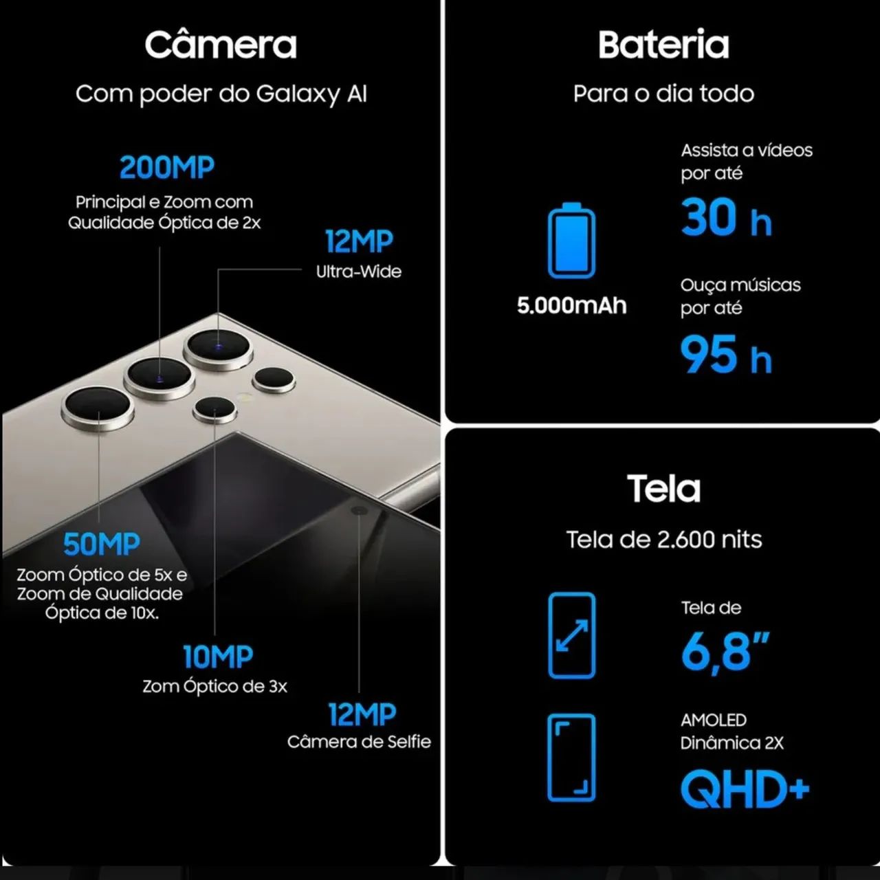 Celular s24 ultra 256g 4 meses de uso - Foto 3