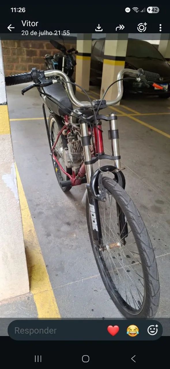 VENDO BIKE MOTORIZADA 80cc - Foto 3
