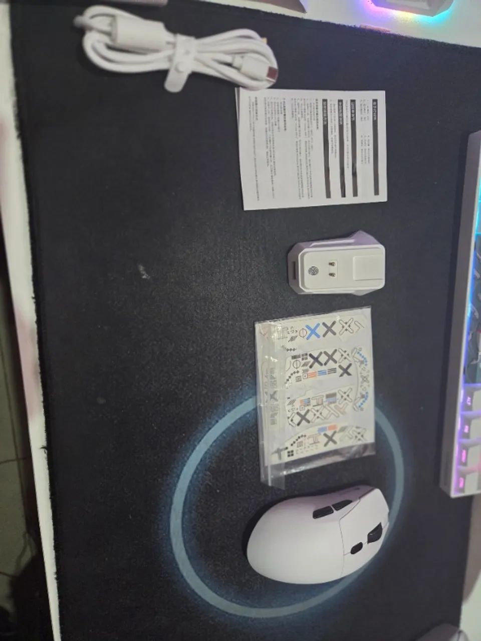Mouse Sem Fio SMAILWOLF M3 PRO Sensor: PAW3311 Ultra Leve - Foto 5