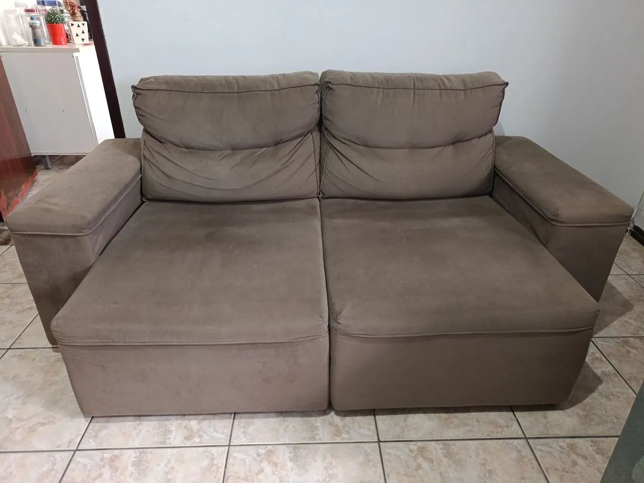 Sofá Retrátil 2 Lugares Amplo Confortável  - Foto 3
