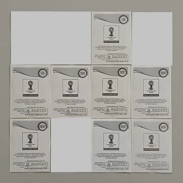 Copa Do Mundo 2014 Kit Com 14 Figurinhas Sem Repetição - Foto 2