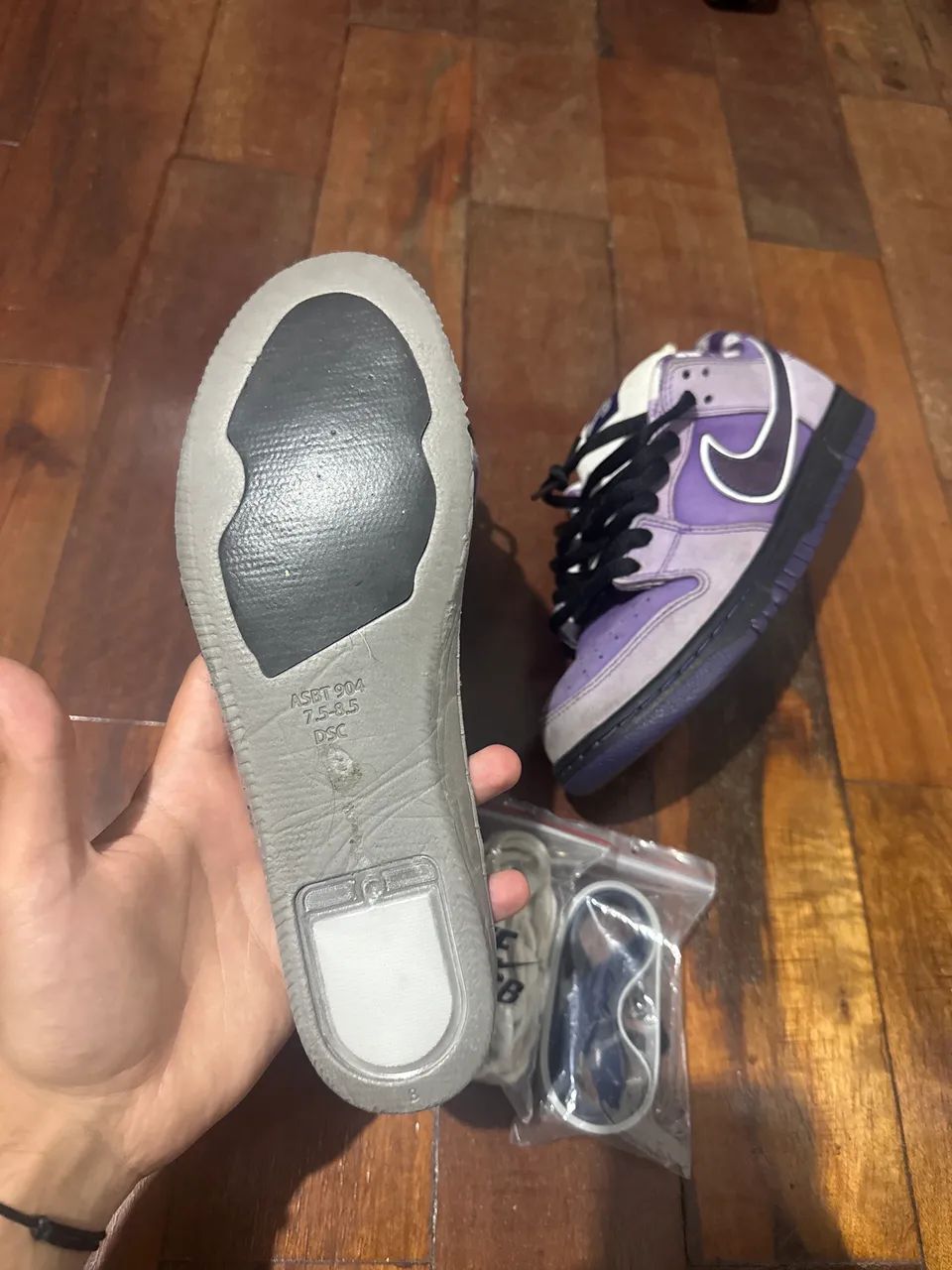 Tênis Nike Dunk Purple Lobster N40 - Foto 4