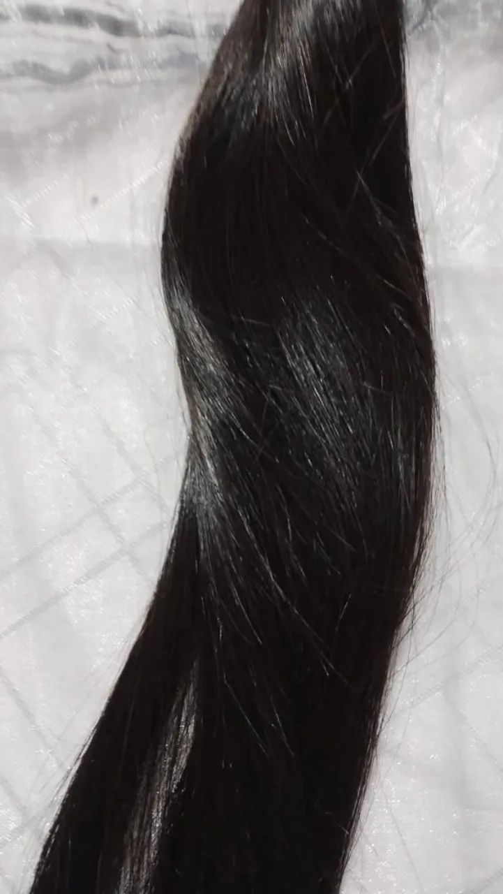 Cabelo humano liso