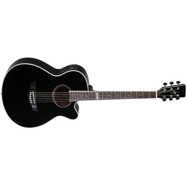 VENDO VIOLÃO TAGIMA DALLAS PRETO + CAPA - Foto 4