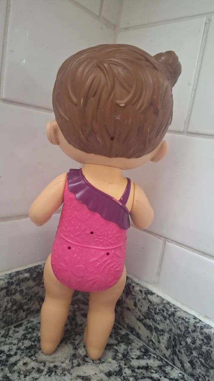 Boneca Baby Alive banho - Foto 2