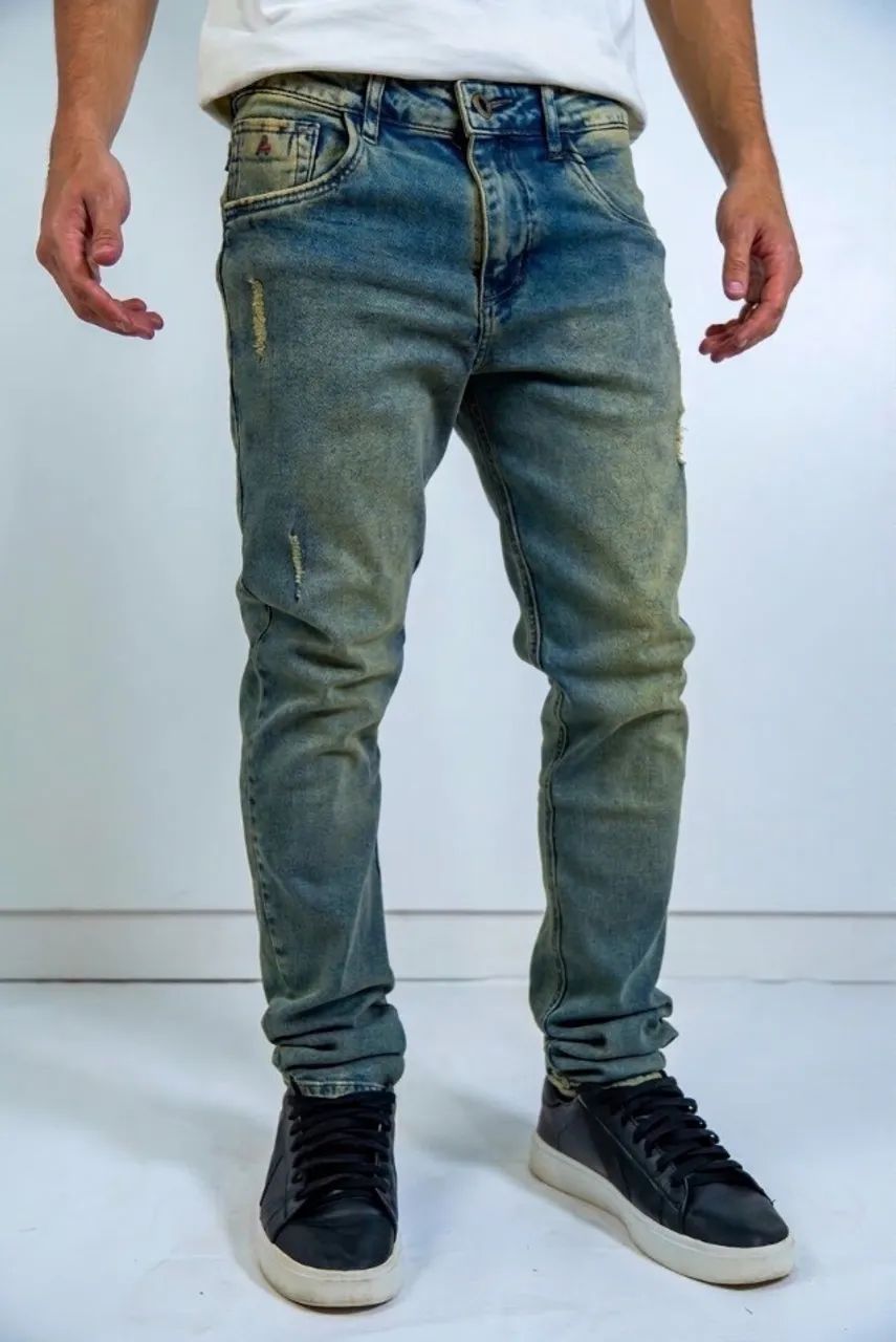 Calças dins Santista com elastano n36 até 46 MASCULINA  - Foto 5