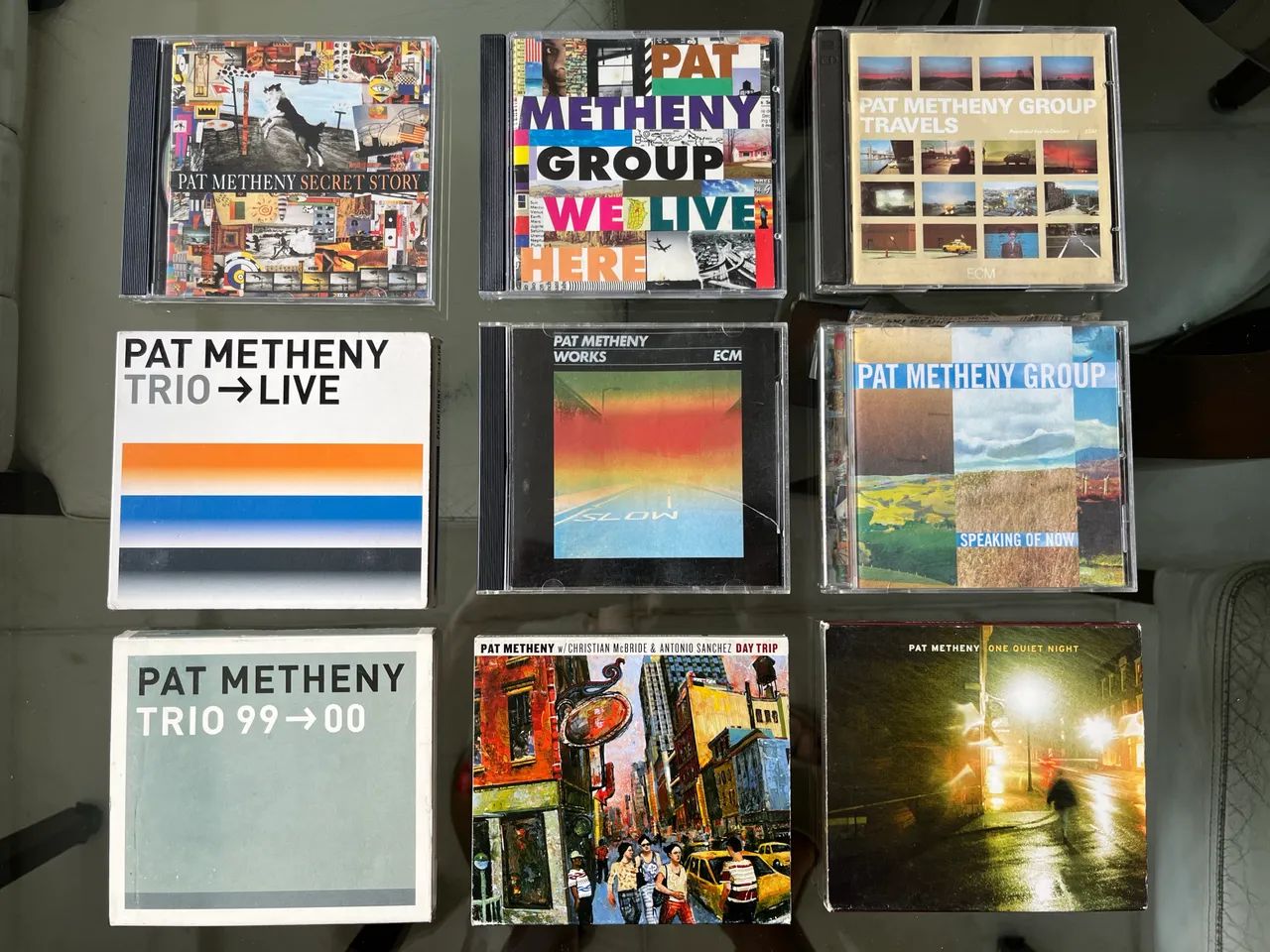 Coleção Pat Metheny 16 CDs - Jazz / Fusion - ECM, Geffen, Warner
