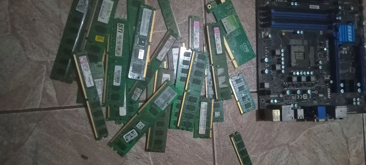 Lote de praças + memórias  - Foto 4