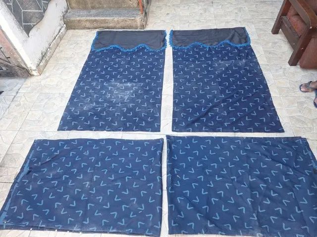 Jogo de Cortinas para Caminhão - 4 Peças