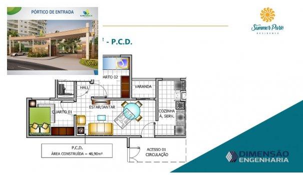 Summer park - Apartamento em Lançamentos no bairro Forquilha - São Luís, MA - Foto 11
