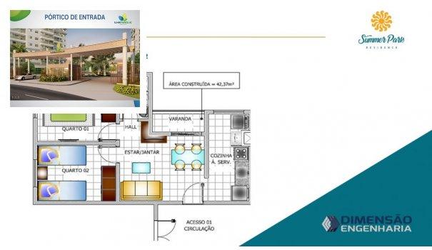 Summer park - Apartamento em Lançamentos no bairro Forquilha - São Luís, MA - Foto 9