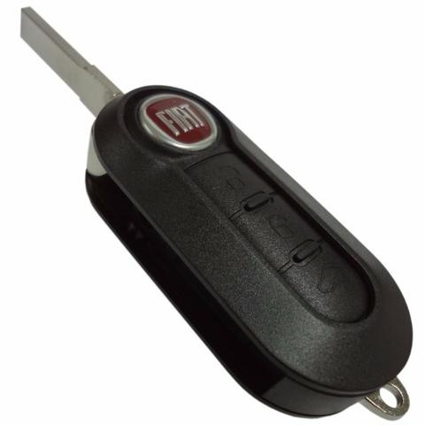 Carcaça chave canivete reposição Fiat 500 Novo Palio Uno Strada
