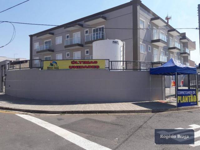 Apartamento Novo! 58 m² por R$ 210.000 - Parque Residencial Jaguari - Americana/SP - Foto 2