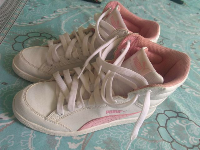 tenis puma botinha infantil
