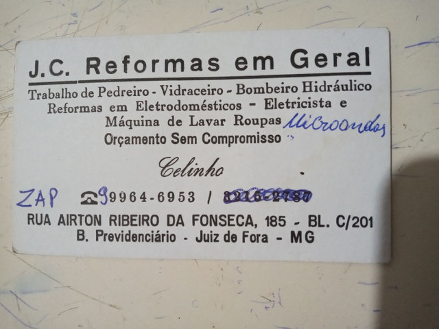 Manutenção