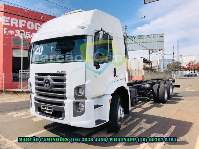 VOLKSWAGEN VW 24280 PRIME CONSTELATION ANO 2020 6X2 LEITO