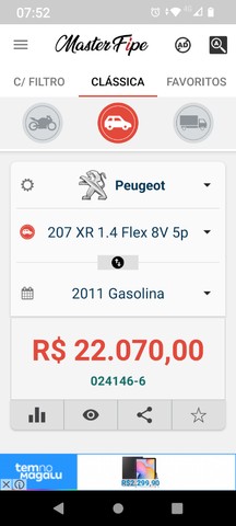  Vendo Peugeot 207, Sport XR, 2011/2011, completo. - Foto 18