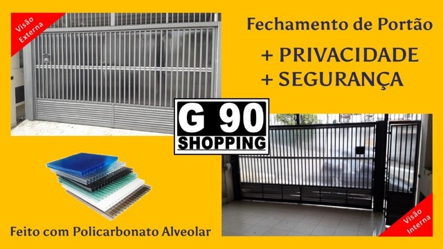 Fechamento de Portão - G 90 Shopping - Foto 5