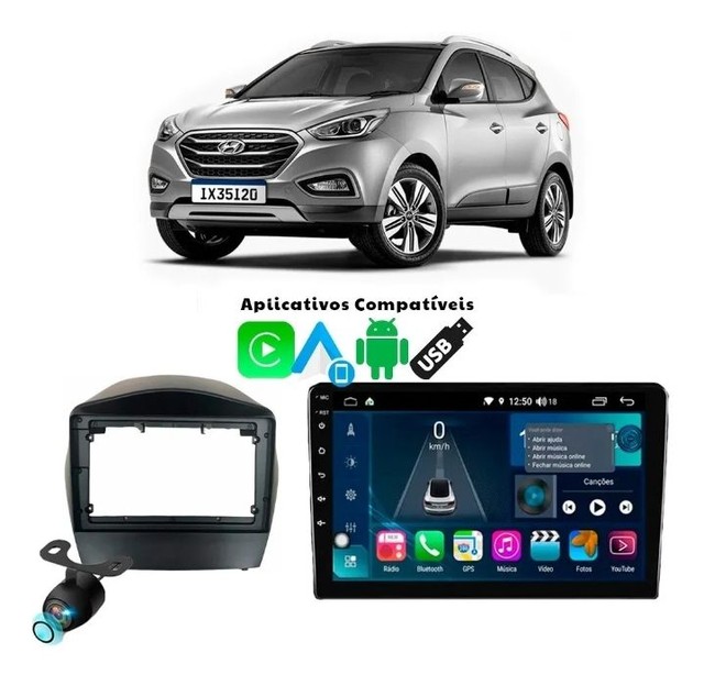 Multimídia Android Hyundai ix35 - Foto 2