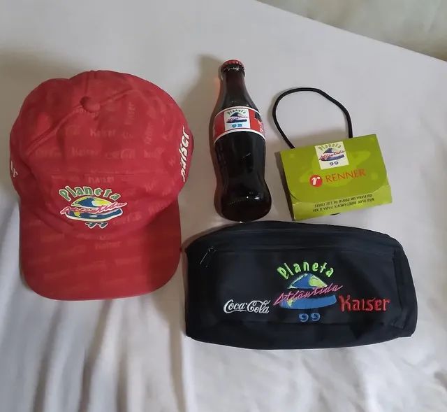 Kit Boné+Garrafa Coca-Cola+Pochete+Binóculo  - Foto 2