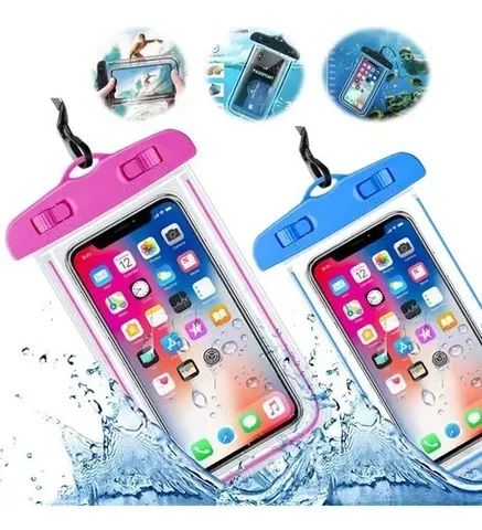 Case a prova d água - Impermeável celular - Piscina - Praia - natação (Jk Eletrônicos) - Foto 4