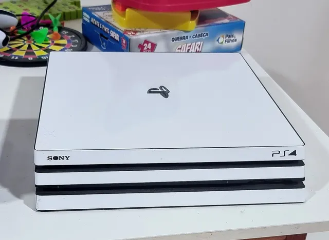 Chegou mercadoria nova PS4 branco 