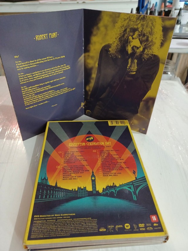 DVD e CD led zeppelin Celebration days - Foto 2