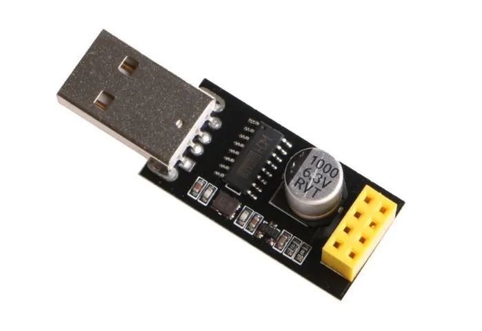 Usb Para Ttl Módulo Serial ESP8266 Wifi ESP-01 CH340G Adaptador De Placa COD-AM159    - Foto 3