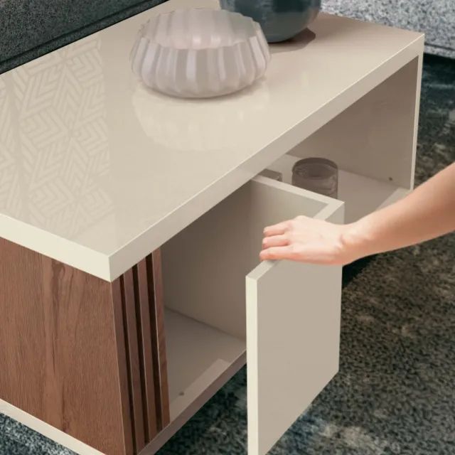 Mesa de Centro Pratica com Rodízios EDN - Foto 2
