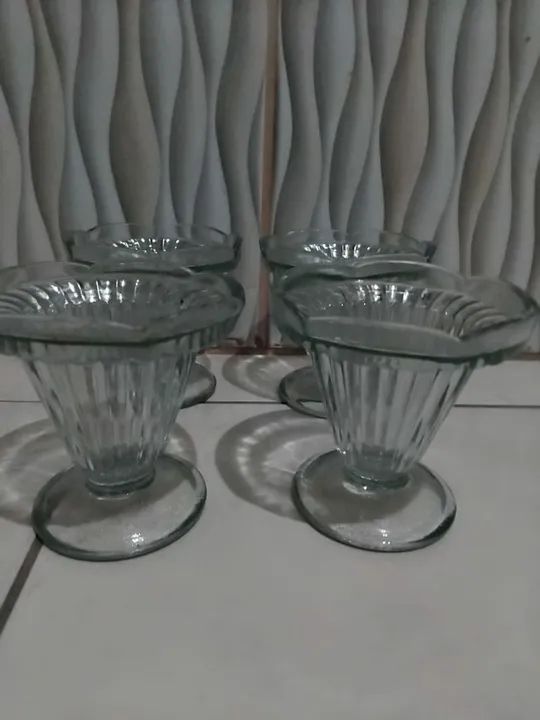 Taças Antiga de Sorvete - Foto 2
