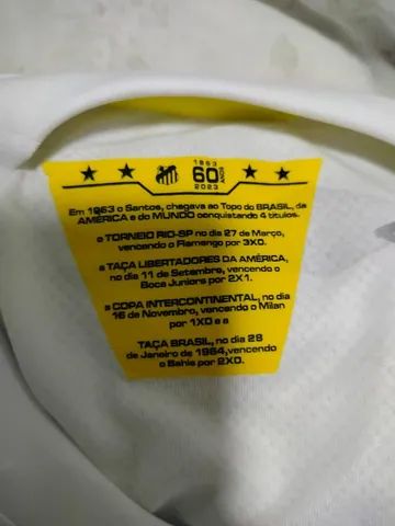 Camisa Santos Home 2023 Tamanho GG - Foto 5