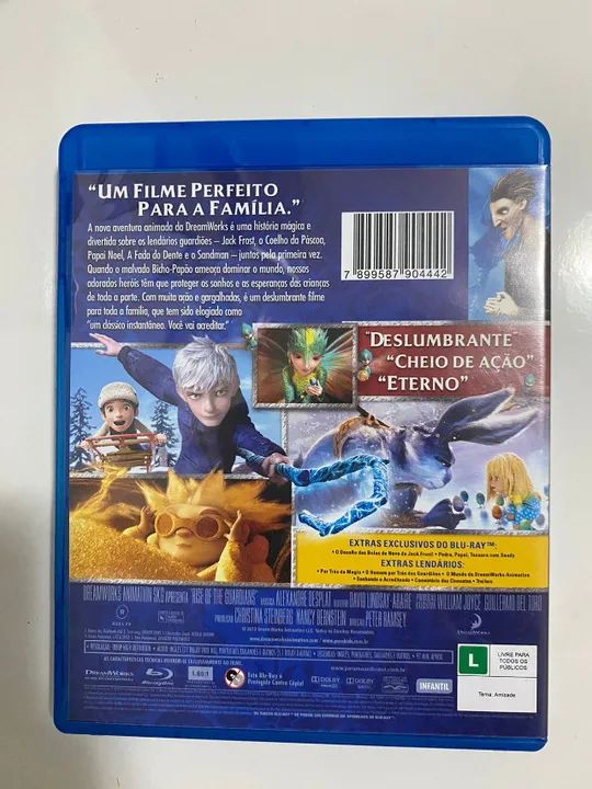 Blu ray Original - Origem dos Guardiões - Foto 2
