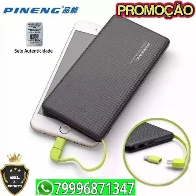 Carregador Portátil Turbo Power Bank 10000mah e 20000mah 100% Original ( Super Promocao) - Foto 3