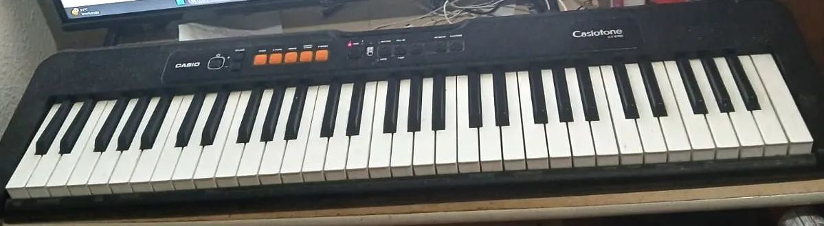 Teclado Musical Casio Casiotone CT-S100 61 Teclas Preto - Foto 2