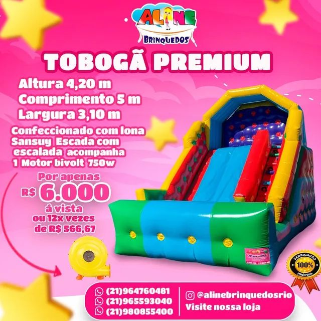 tobogã Premium compre direto da fábrica  - Foto 2