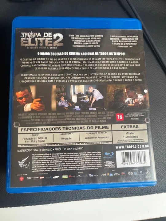 Blu-Ray Tropa de Elite 2 - O Inimigo Agora é Outro - Foto 2