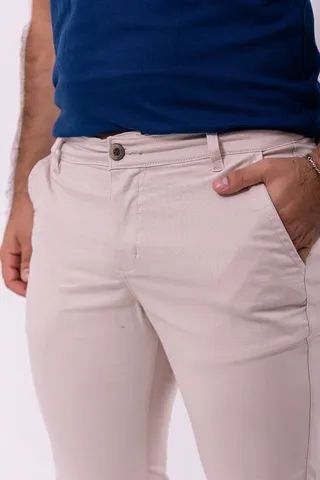 Calça Masculina de Brim c/ Lycra 