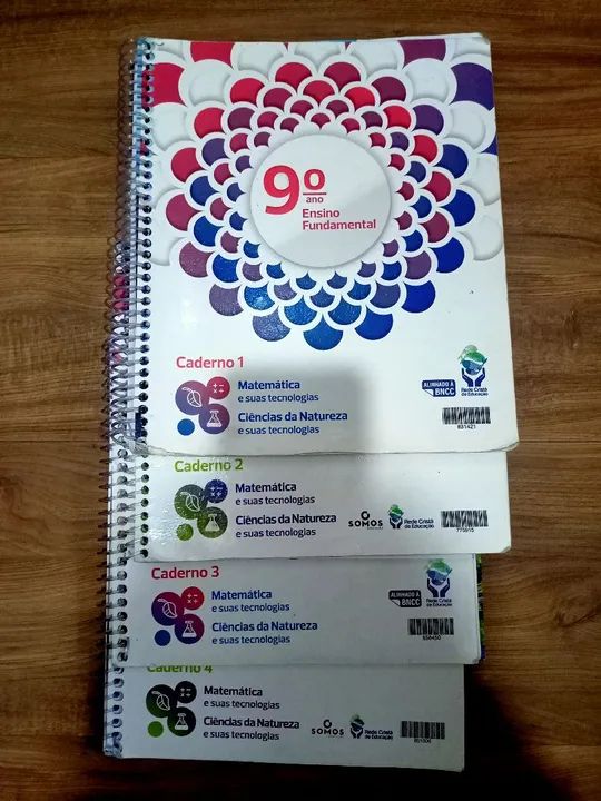 Livros Apostilas 9o Nono Ano Nona Série Ensino Fundamental Editora Somos Rede Cristã - Foto 2