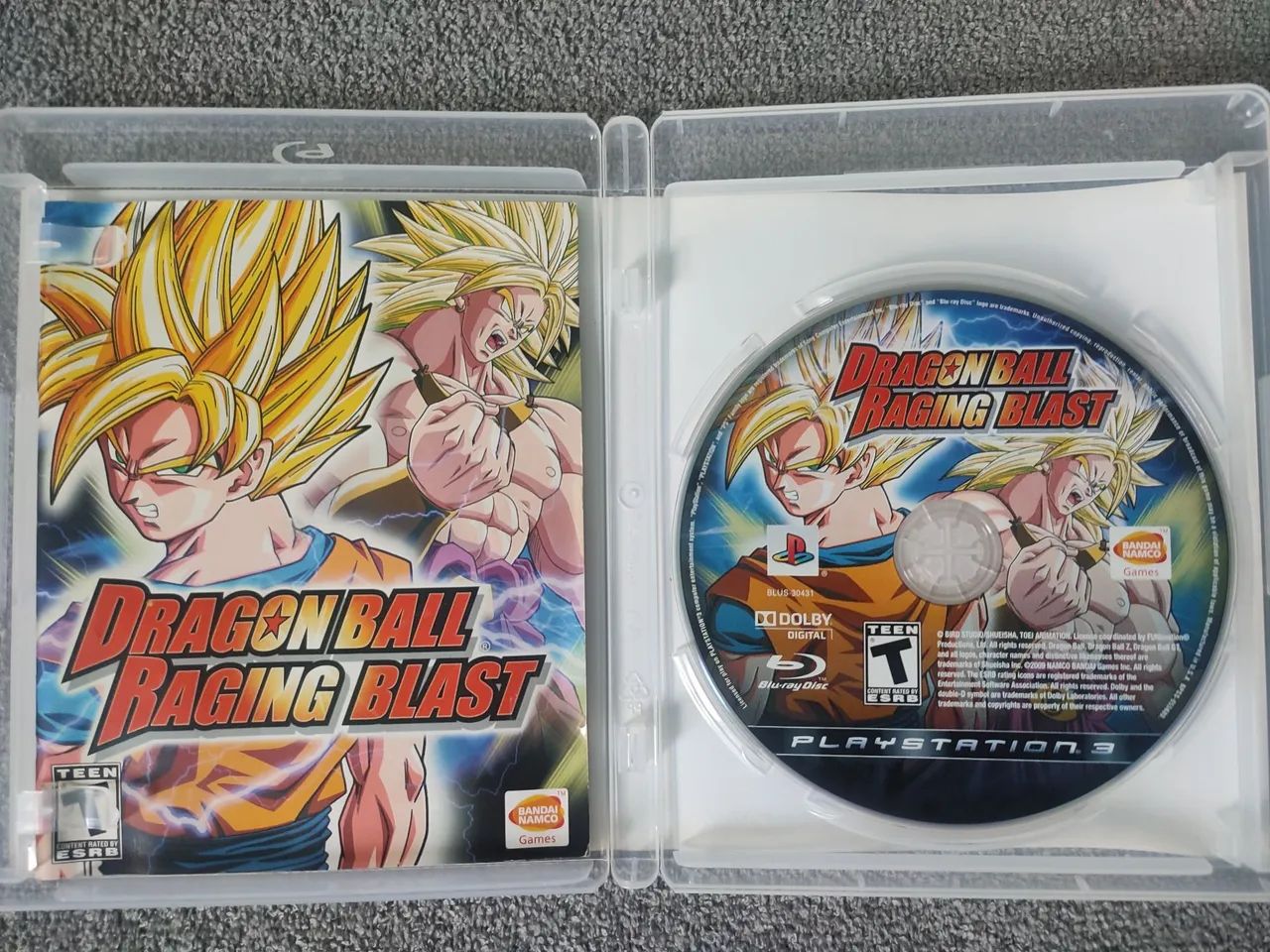 Jogo Dragon Ball Raging Blast Para PS3 Jogo Raro!!! Jogos de