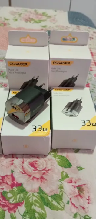 Carregador rápido para iPhone e outros