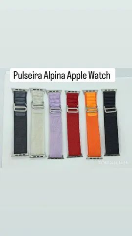 Pulseira Loop Alpina 42 44 49 mm Apple Watch W8 Iwo Ultra etc - Foto 5