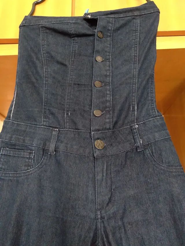 MACACÃO JEANS  - Foto 3