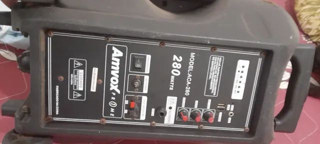 Caixa de som amvox 280w aca-280