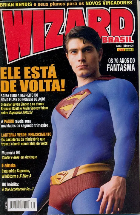 Wizard Brasil Nº 30 - Reportagens E Quadrinhos - 84 Pgs.