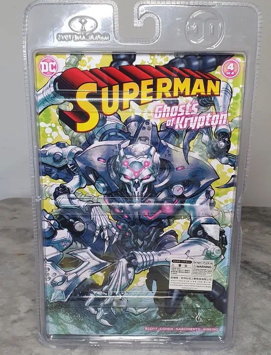 Brainiac mcfarlane comic book original lacrado - Foto 2